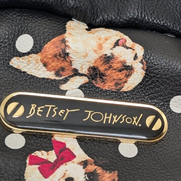 Betsey Johnson Women\'s Side Bow Backpack Black/Multi One Size main image 6
